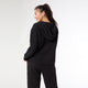 Cute Quilt Hoodie - Black