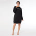 Snug Haven Cat Hoodie Dress