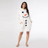Snug Haven Hoodie Snowman Dress