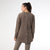 Weekend Brushed Sweater with Button Back - Spruce