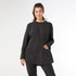 Weekend Brushed Sweater with Button Back