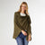 Kiara Pull Thru Wrap - Olive