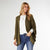Kiara Pull Thru Wrap - Olive