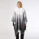Terni Ombre Striped Wrap - White/Black