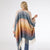 Asti Multi Stripe Wrap - Blue/Mustard/Teal
