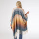 Asti Multi Stripe Wrap - Blue/Mustard/Teal