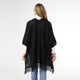 Messina Pointelle Wrap - Black