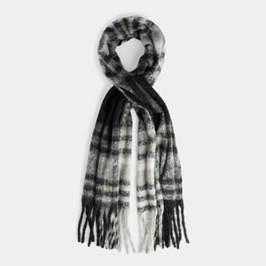 Mila Oblong Scarf - Black