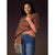 Luna Oblong Scarf - Brown