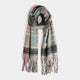 Tamara Oblong Scarf - Grey Multi