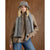 Wendy Oblong Scarf - Grey/Beige Multi