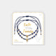 Wear + Share Faith, Love, Family Bracelet - Dark Blue