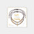 Wear + Share Faith, Love, Family Bracelet - Brown