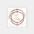 Wear + Share Faith, Love, Family Bracelet - Red