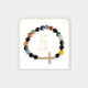 Pray on it, Pray Over it, Pray Through it Bracelet - Dark Multi