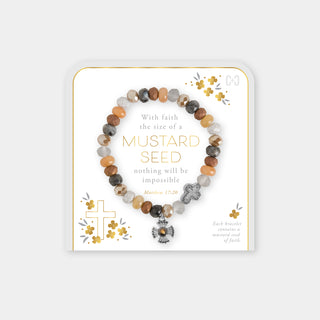 Mustard Seed Bracelet - Warm Tones