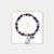 Dandelion Wish Bracelet - Amethyst