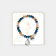 Dandelion Wish Bracelet - Teals