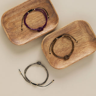 Wear + Share Friendship Bracelet - Blue