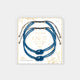 Wear + Share Friendship Bracelet - Blue