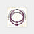 Wear + Share Friendship Bracelet - Purple