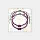 Wear + Share Friendship Bracelet - Purple