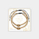 Wear + Share Friendship Bracelet - Gold
