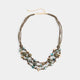 Simone Layered Necklace - Olive