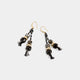 Simone Earrings - Black