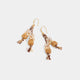 Simone Earrings - Brown