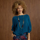 Ellen Necklace - Teal