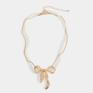 Pilar Necklace - Gold