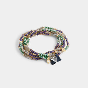 Anavia Bracelet - Purple/Green