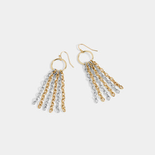 Milan Earrings - Mixed Metal