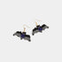Beaded Bat Earring