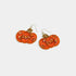 Beaded Jewel Pumpkin Earring