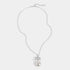 Snowflake Pearl Necklace