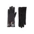 Plaid Puffer Touchscreen Gloves