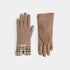 Plaid Puffer Touchscreen Gloves