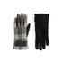 Zig Zag Plaid Touchscreen Gloves