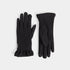 Houndstooth Button Touchscreen Gloves
