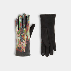 Journey's End Touchscreen Gloves - Swirly Girl