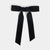 Velvet Bow Hair Clip - Black