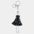Charming Ladies Key Fob + Bag Charm - Malina
