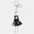 Charming Ladies Key Fob + Bag Charm - Malina