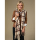 Woven Scarf + Bracelet Set - Black