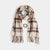 Woven Scarf + Bracelet Set - Winter White