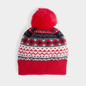 Neva Knit Hat - Red