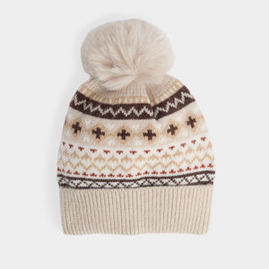 Neva Knit Hat - Tan