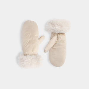 Below Zero Mitten - Cream